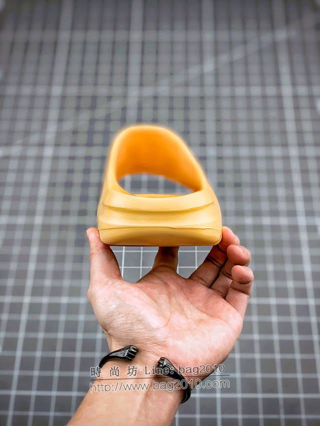 Adidas男女椰子鞋 阿迪達斯Resin椰子拖鞋 Adidas Kanye West x Yeezy Slide  xhn1611